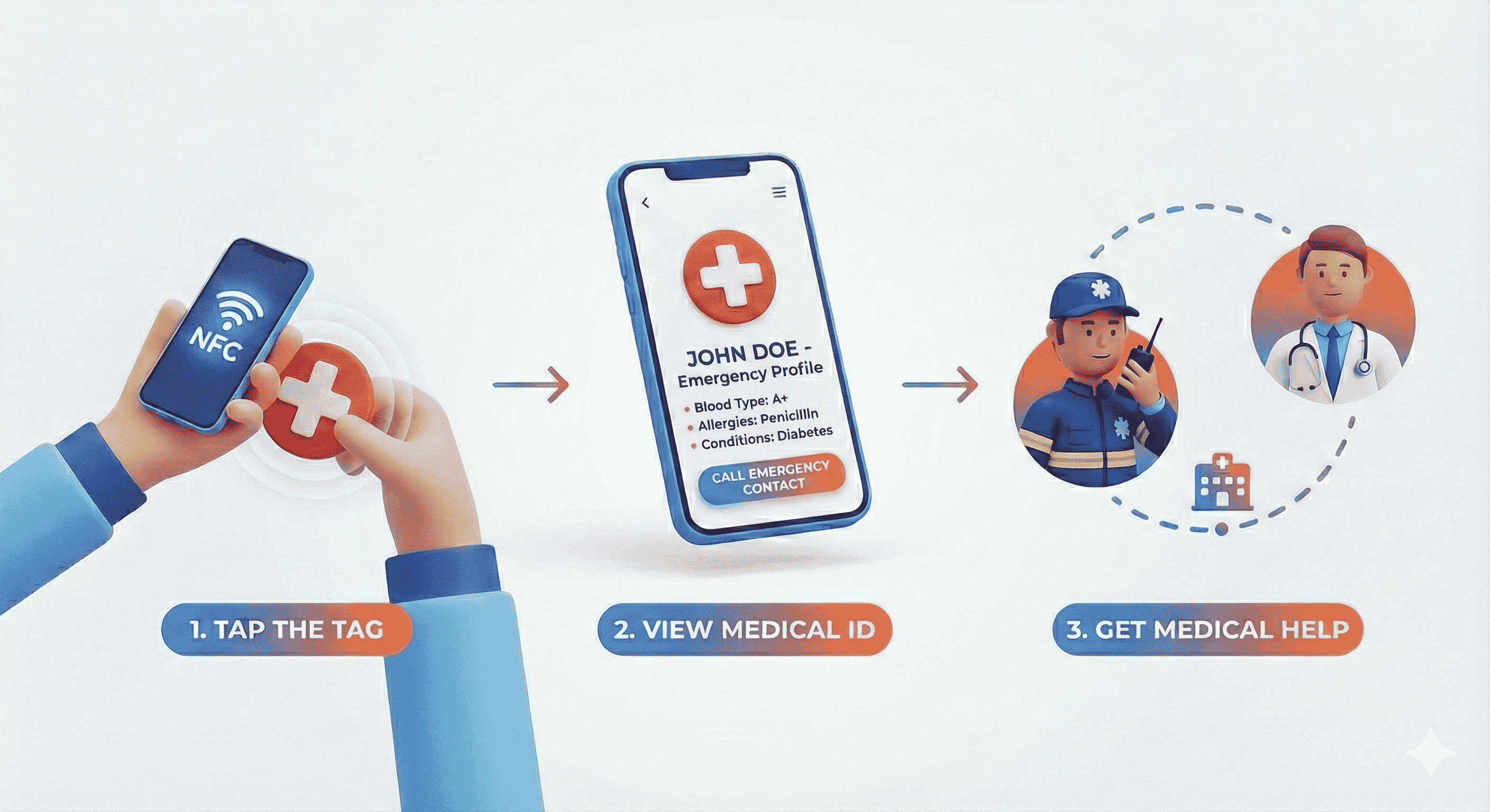 How LocoTags work for Medical Alerts